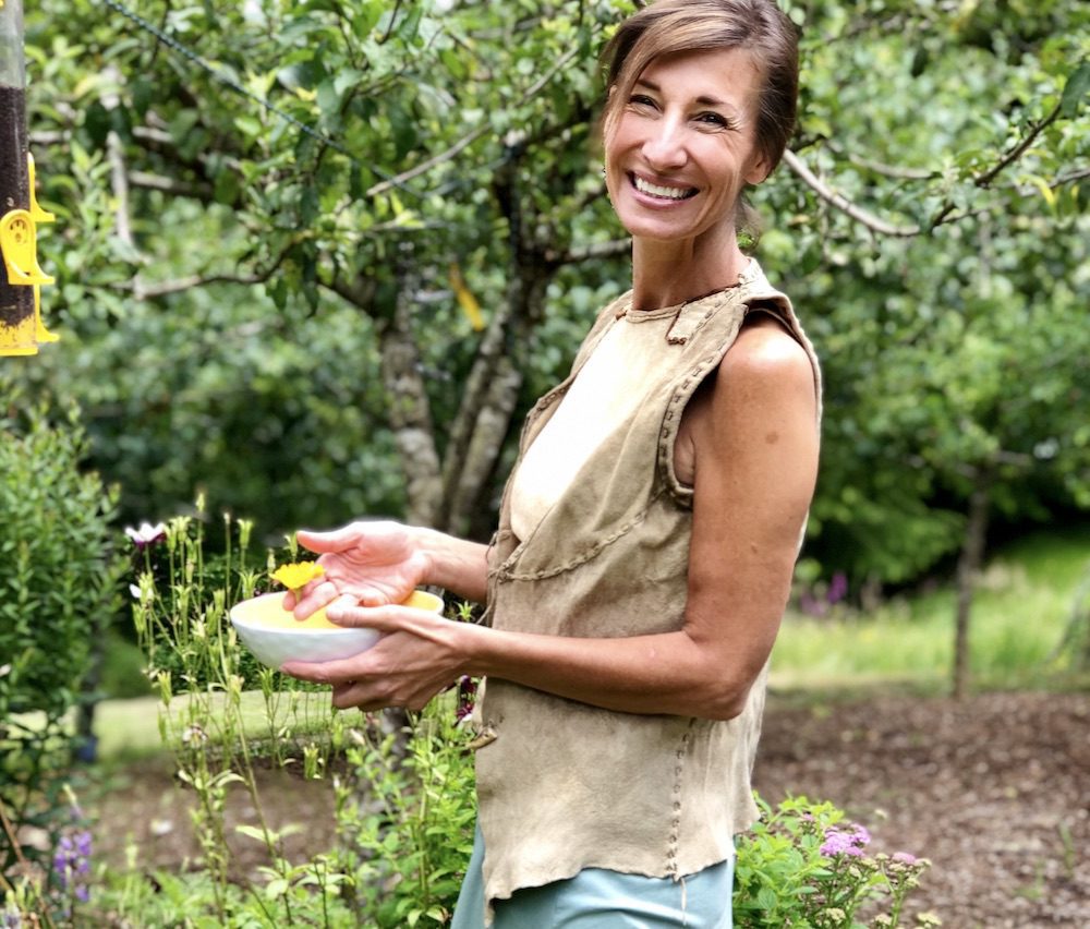 Nicole Apelian's Garden Harvest Calendula