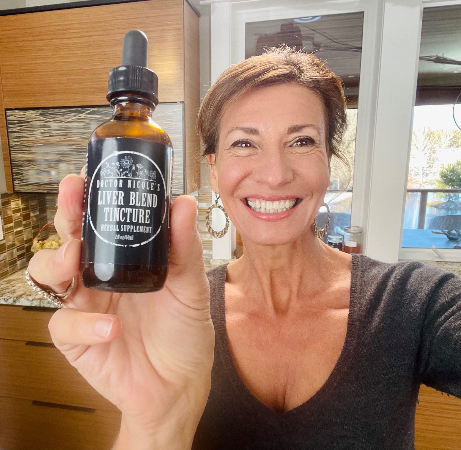 Nicole Apelian and Liver Blend Tincture