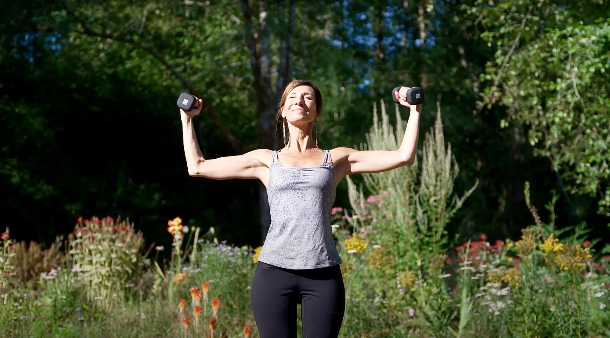 Nicole Apelian lifting weights Creatine: Why It’s Important For Menopause, Autoimmunity, & More